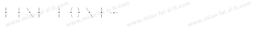 Line Font字体转换